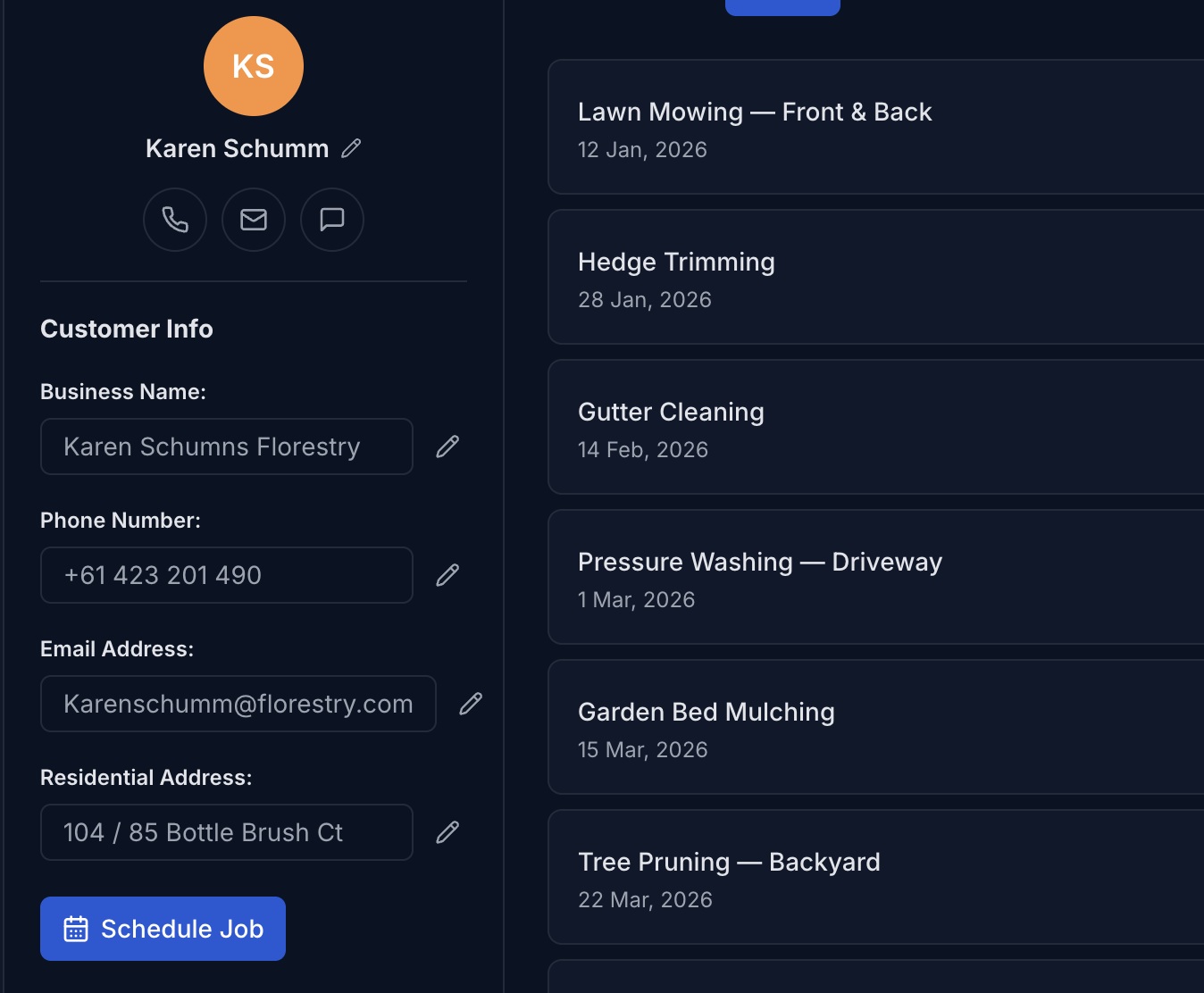 Grace AI customer profiles